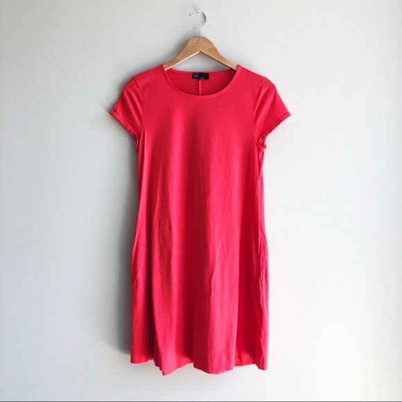 GAP Dresses & Skirts - NWOT GAP | Coral Pocket Casual T-Shirt Dress